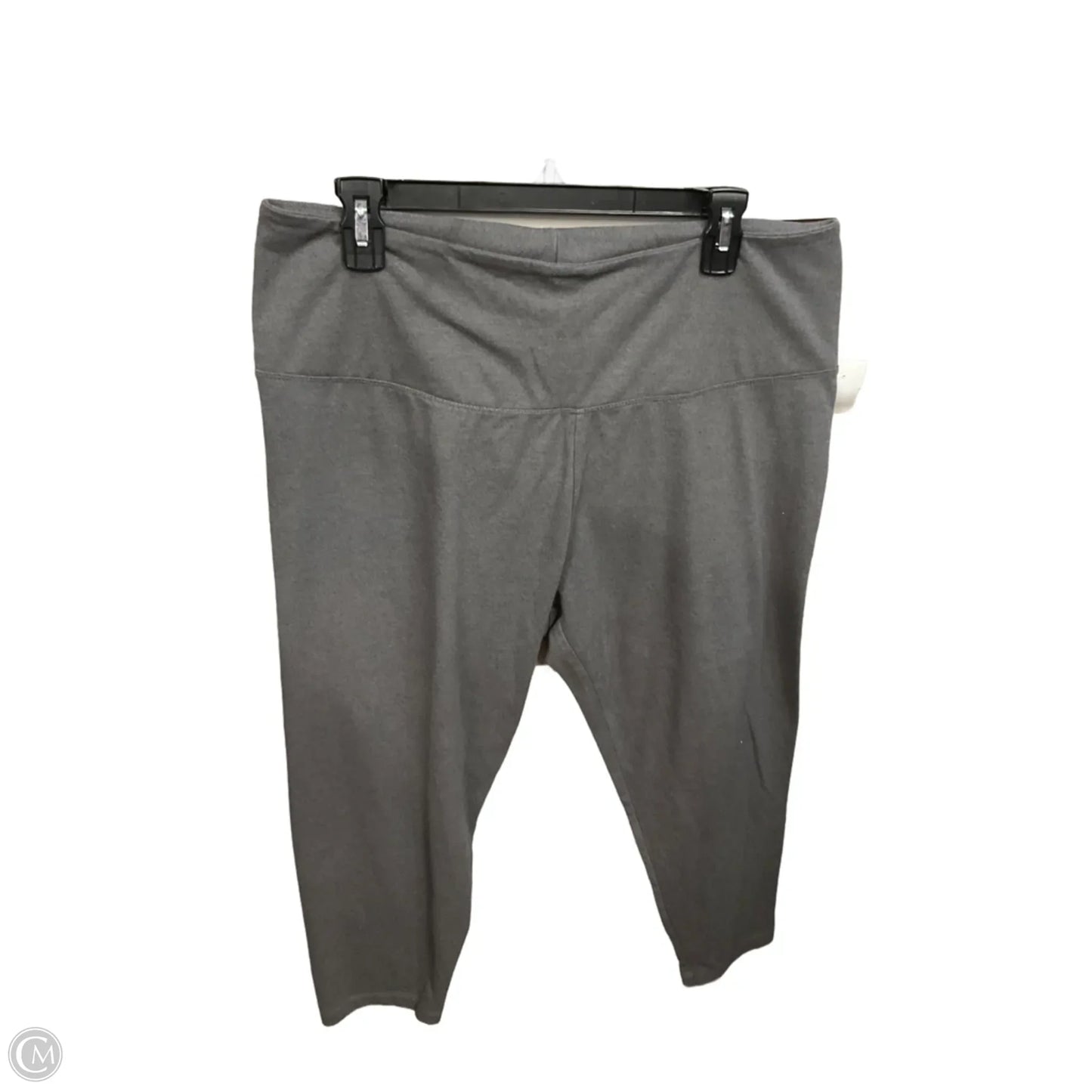 Pants Leggings By Falls Creek In Grey, Size: 1x