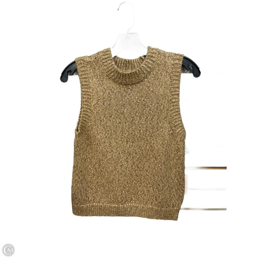 Vest Sweater By Lc Lauren Conrad In Tan, Size: Xs