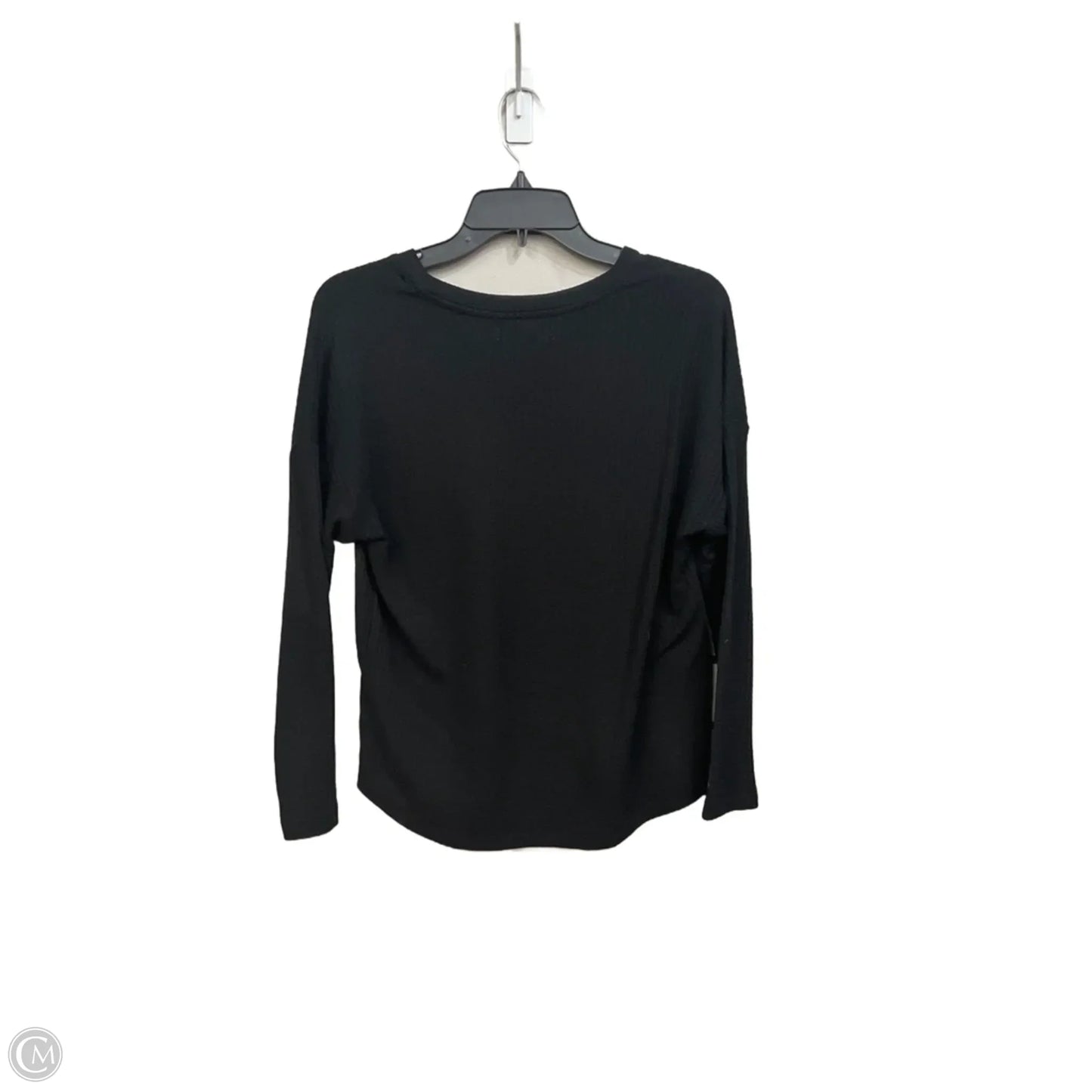 Top Long Sleeve Basic By Calvin Klein In Black, Size: Xs