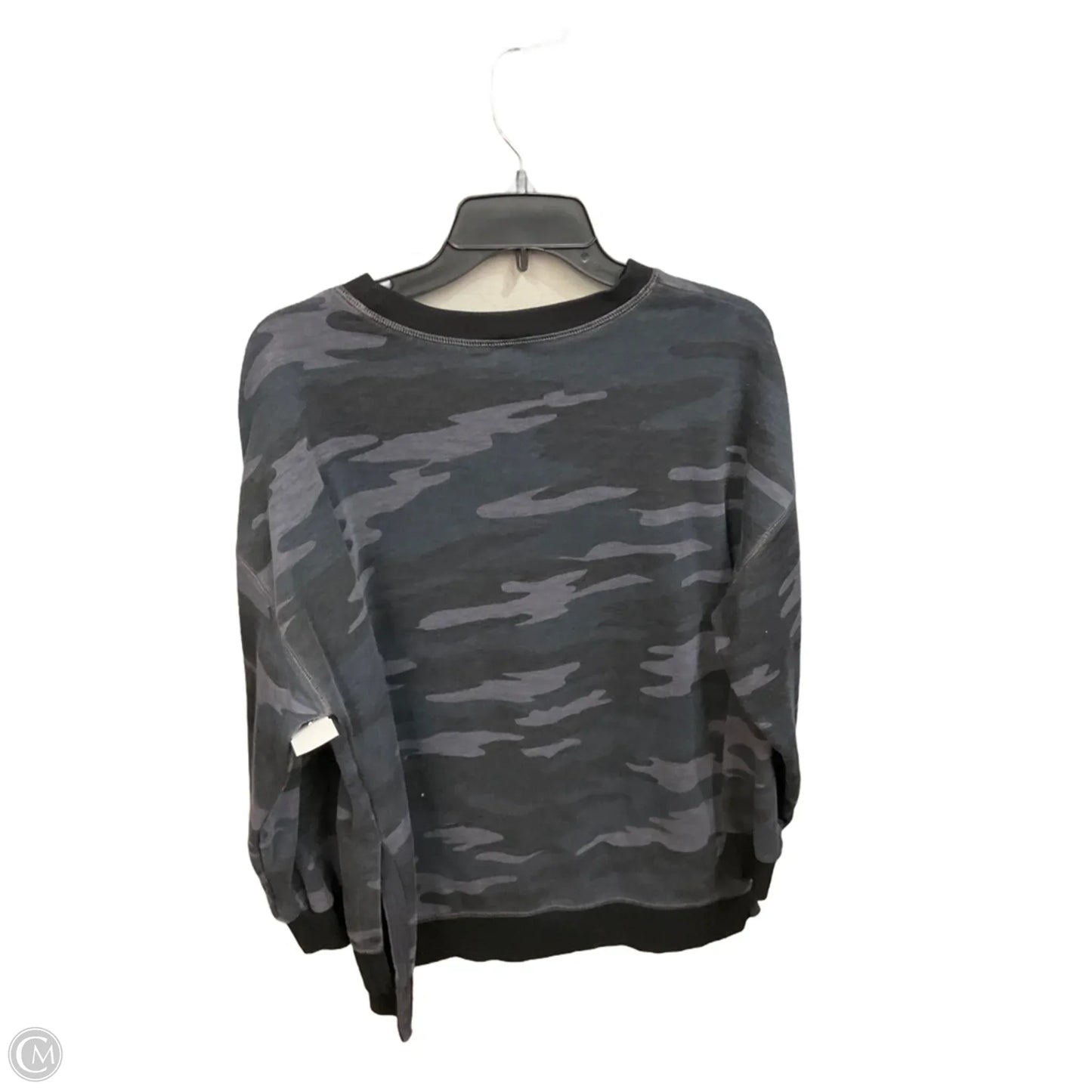 Sweatshirt Crewneck By Old Navy In Camouflage Print, Size: M
