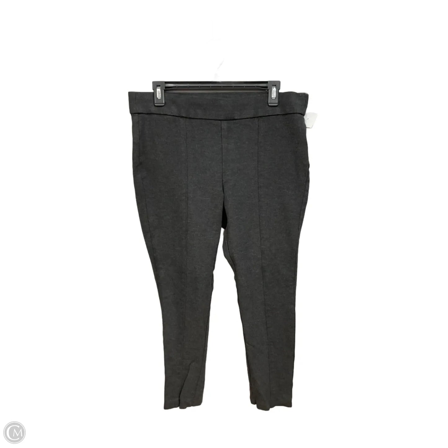 Pants Leggings By Anne Klein In Grey, Size: 12