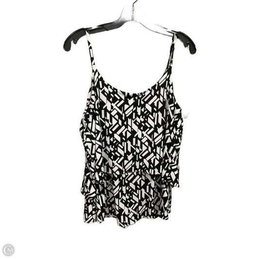 Top Sleeveless By White House Black Market In Striped Pattern, Size: M