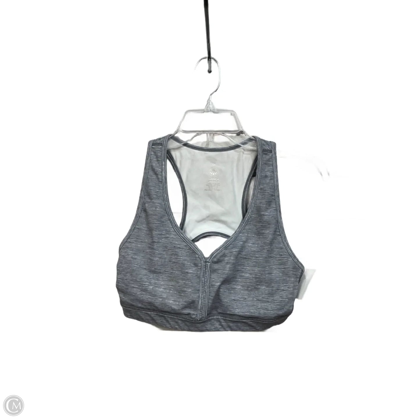 Athletic Bra By Senita In Grey, Size: M