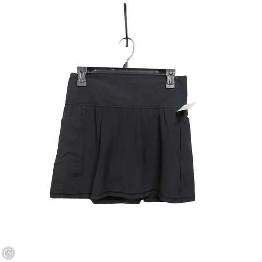 Athletic Skort By Athleta In Black, Size: M