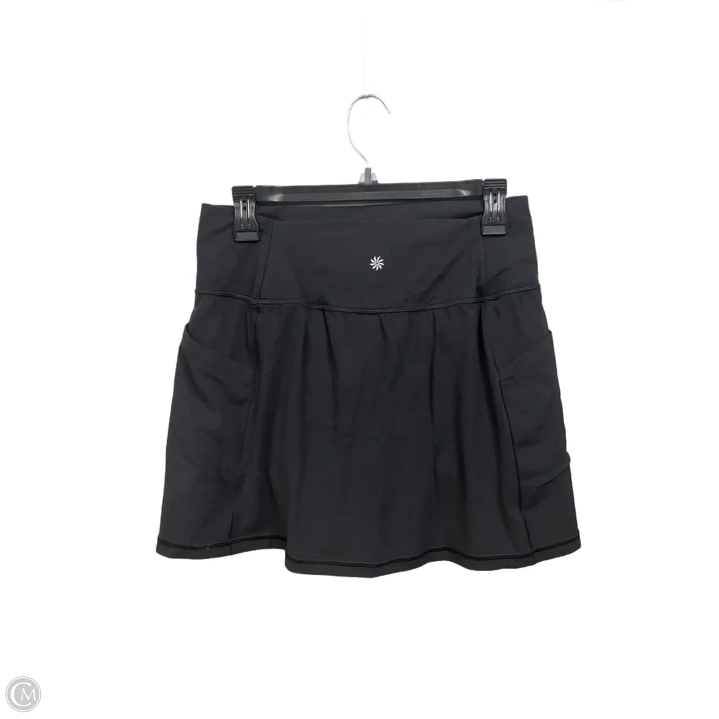 Athletic Skort By Athleta In Black, Size: M