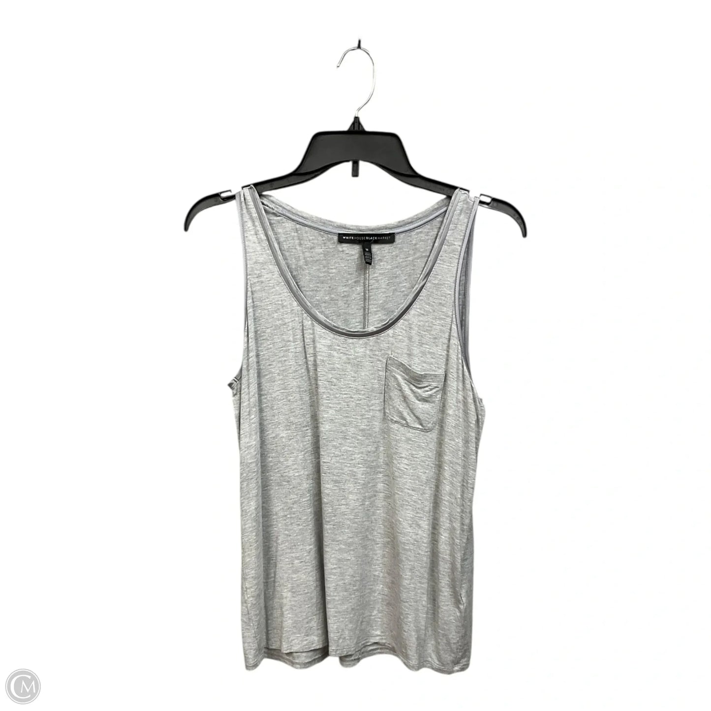 Tank Top By White House Black Market In Grey, Size: M