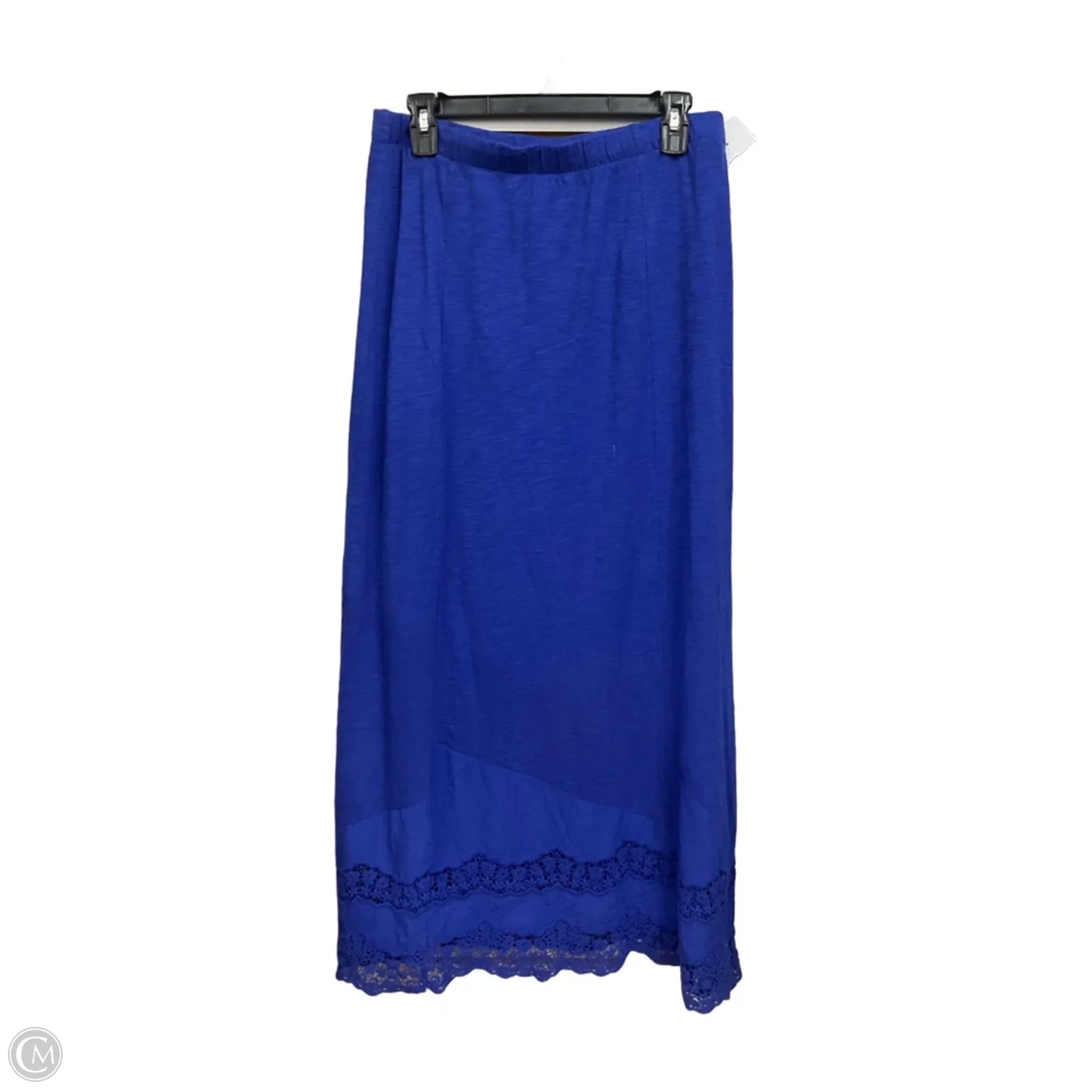 Skirt Maxi By Chicos In Blue, Size: 4
