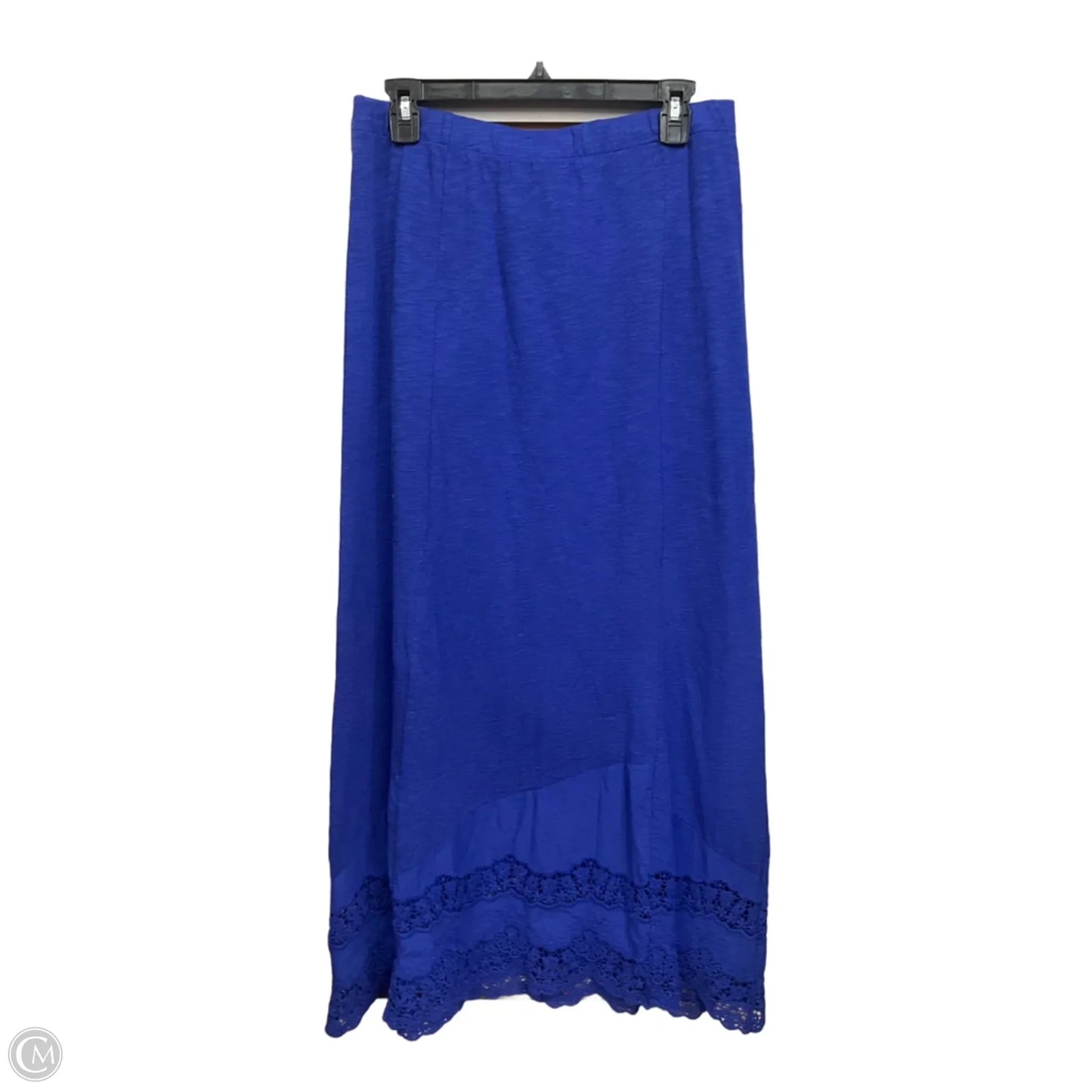 Skirt Maxi By Chicos In Blue, Size: 4
