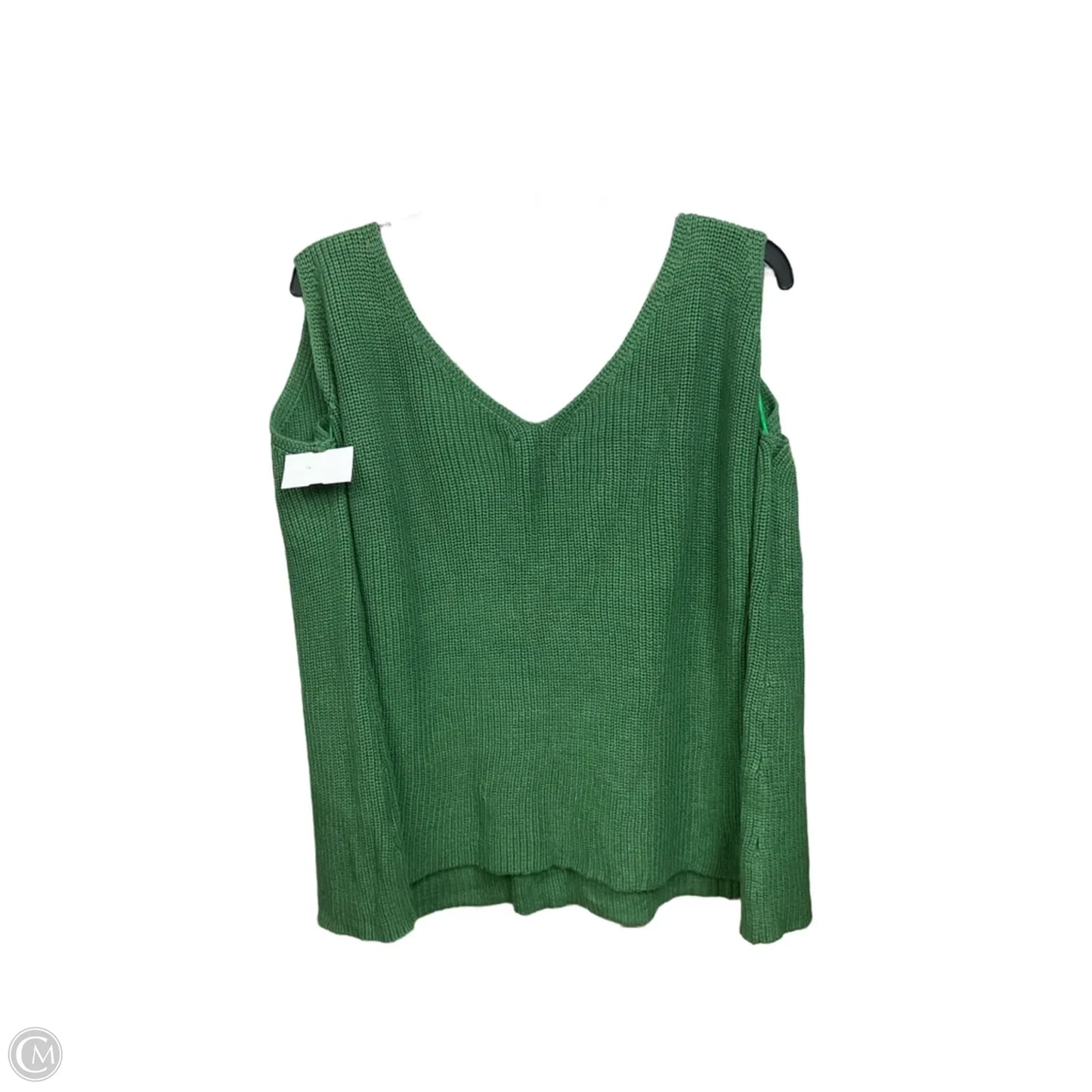 Top Sleeveless By Gilli In Green, Size: 2x