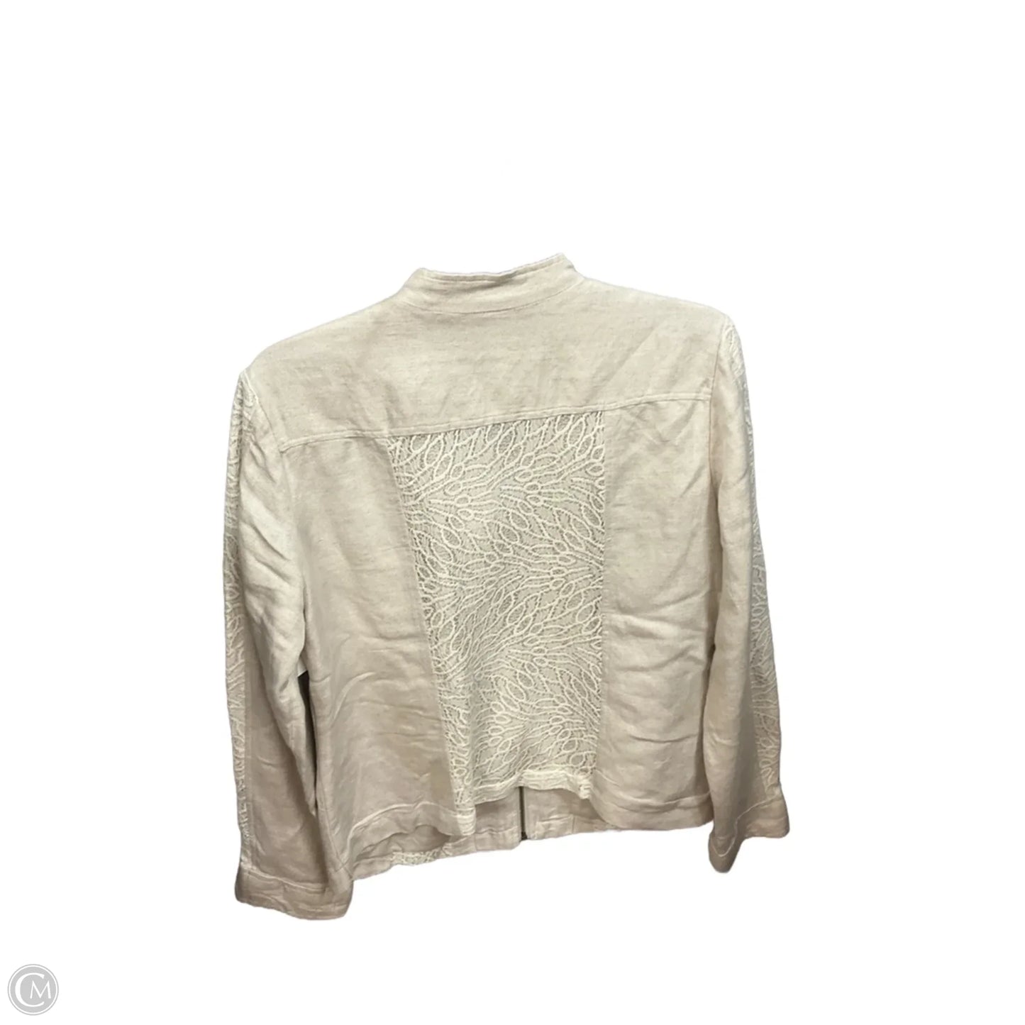Jacket Other By Chicos In Tan, Size: M