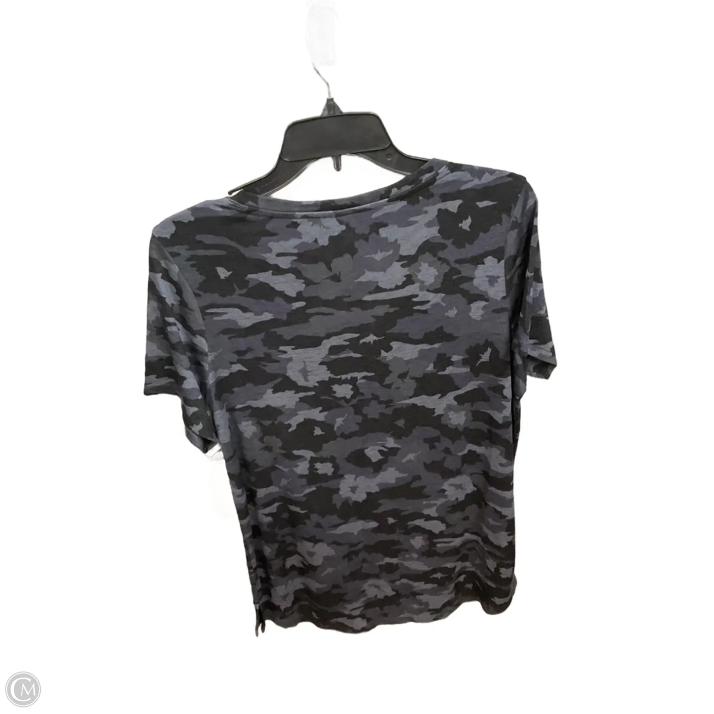 Top Short Sleeve By Athleta In Camouflage Print, Size: L