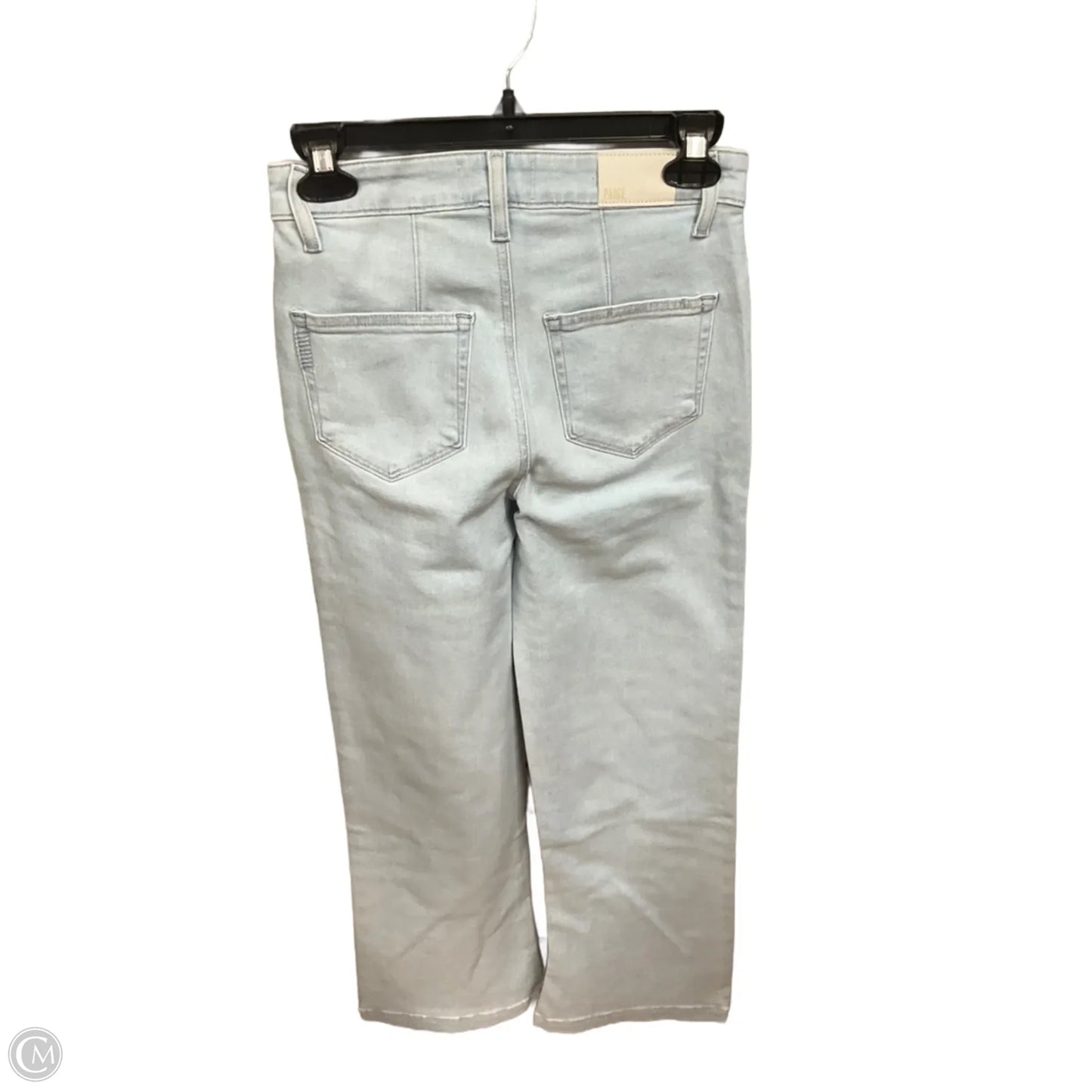 Jeans Flared By Paige In Blue Denim, Size: 0
