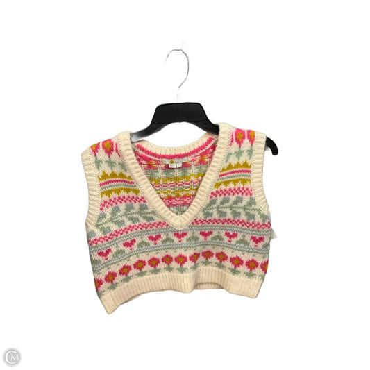 Vest Sweater By Boden In Multi-colored, Size: Xs