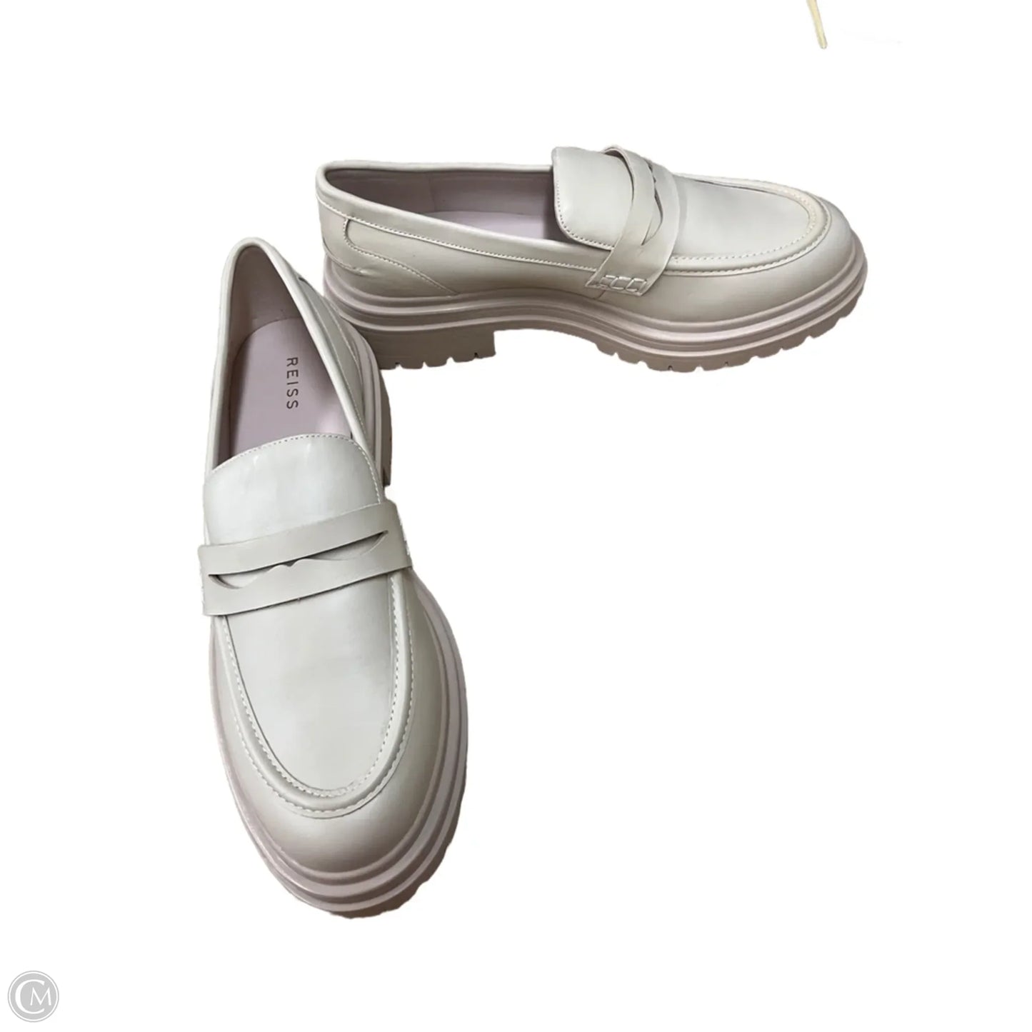 Shoes Flats By Reiss In Tan, Size: 9.5