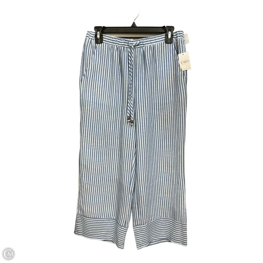 Pants Linen By Cato In Striped Pattern, Size: 4