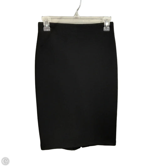 Skirt Midi By Clothes Mentor In Black, Size: 0