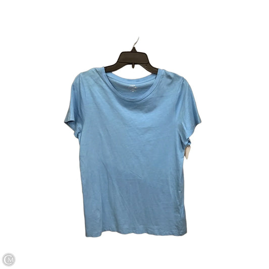 Top Short Sleeve Basic By J. Crew In Blue, Size: Xl