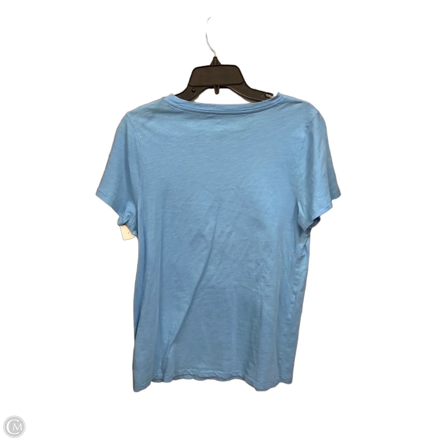 Top Short Sleeve Basic By J. Crew In Blue, Size: Xl
