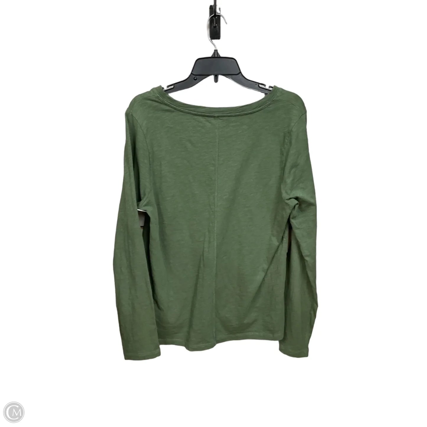 Top Long Sleeve Basic By J. Crew In Green, Size: L