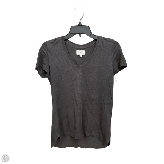 Top Short Sleeve Basic By Lou And Grey In Grey, Size: Xs