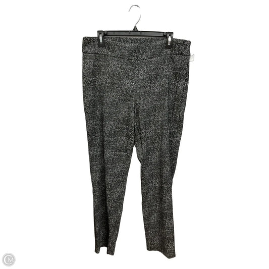 Pants Dress By Dana Buchman In Black & White, Size: 12