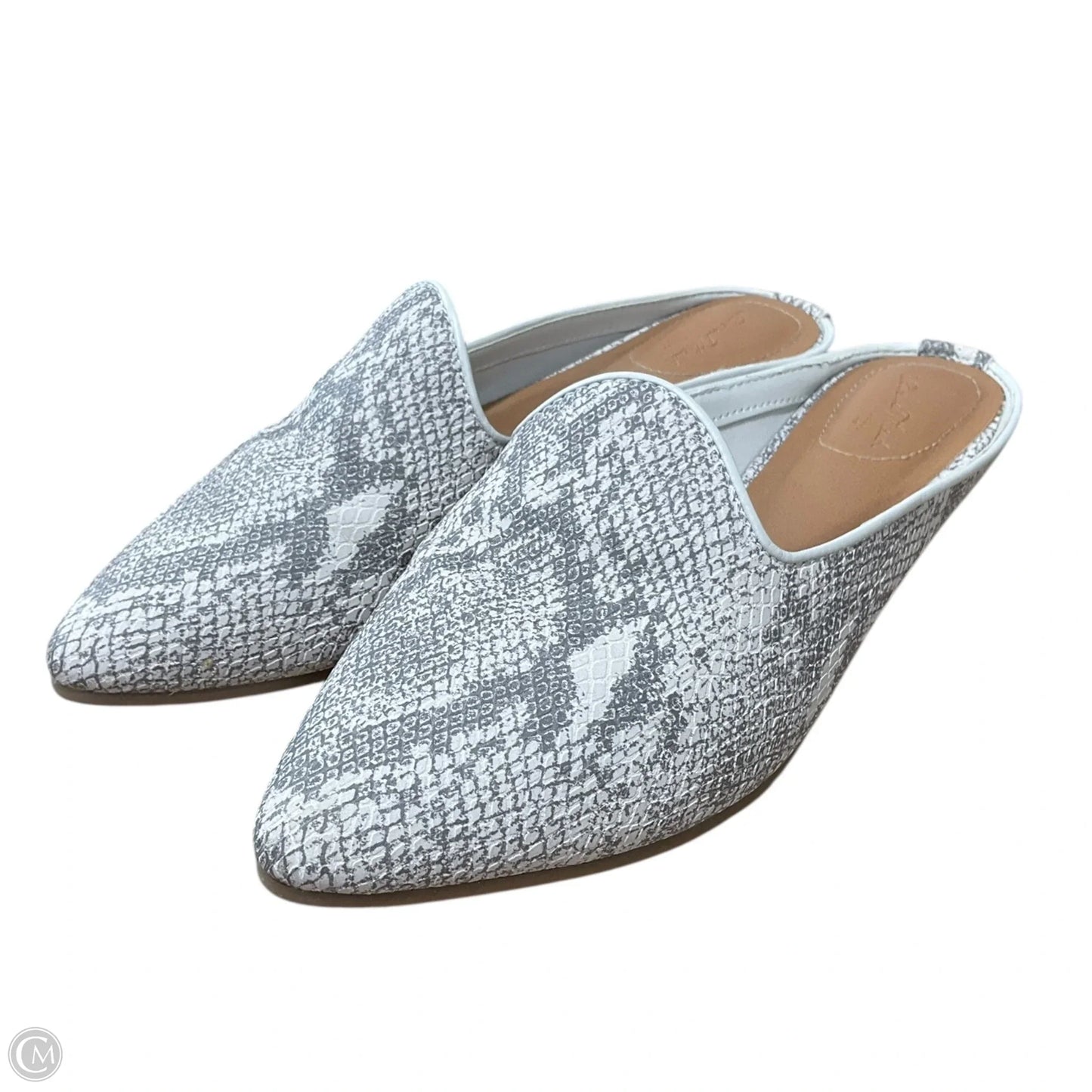 Shoes Flats By Universal Thread In Snakeskin Print, Size: 6.5