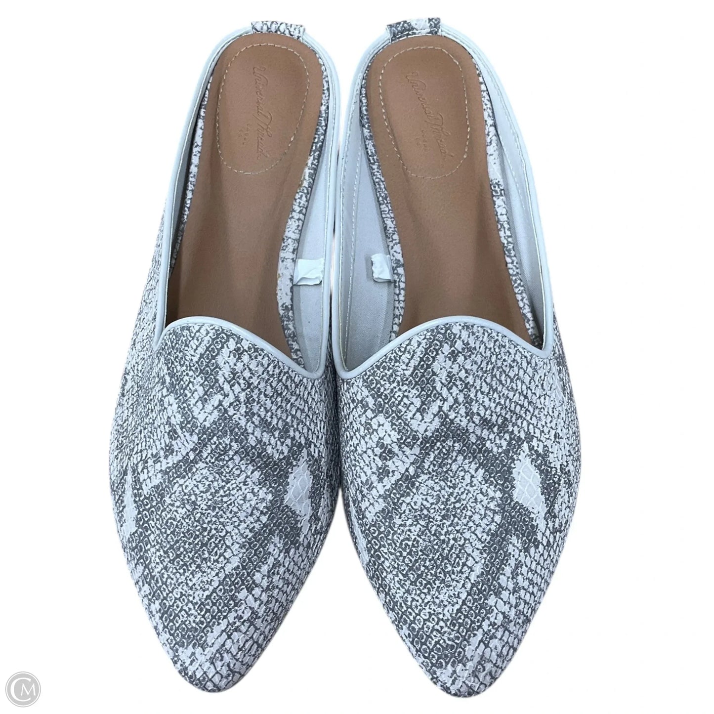 Shoes Flats By Universal Thread In Snakeskin Print, Size: 6.5