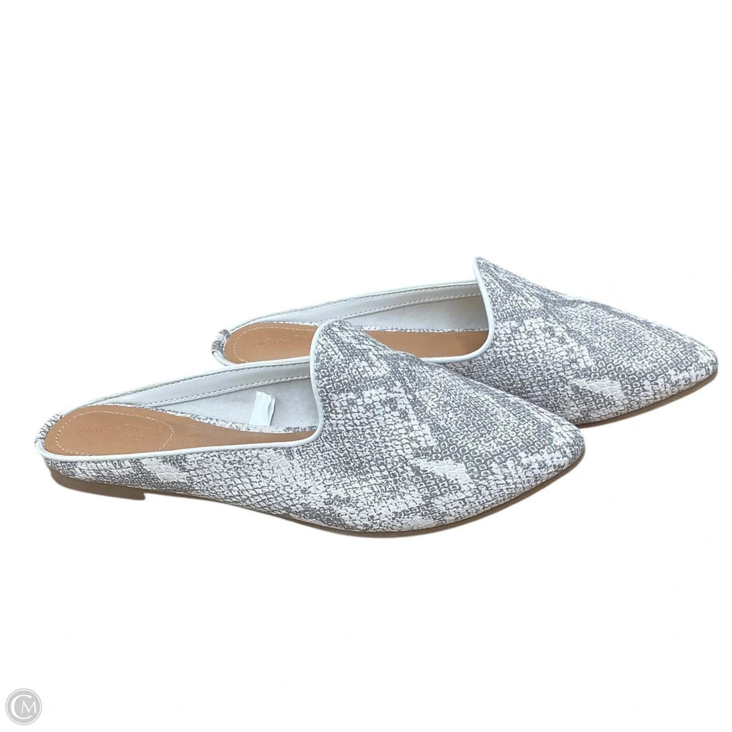 Shoes Flats By Universal Thread In Snakeskin Print, Size: 6.5