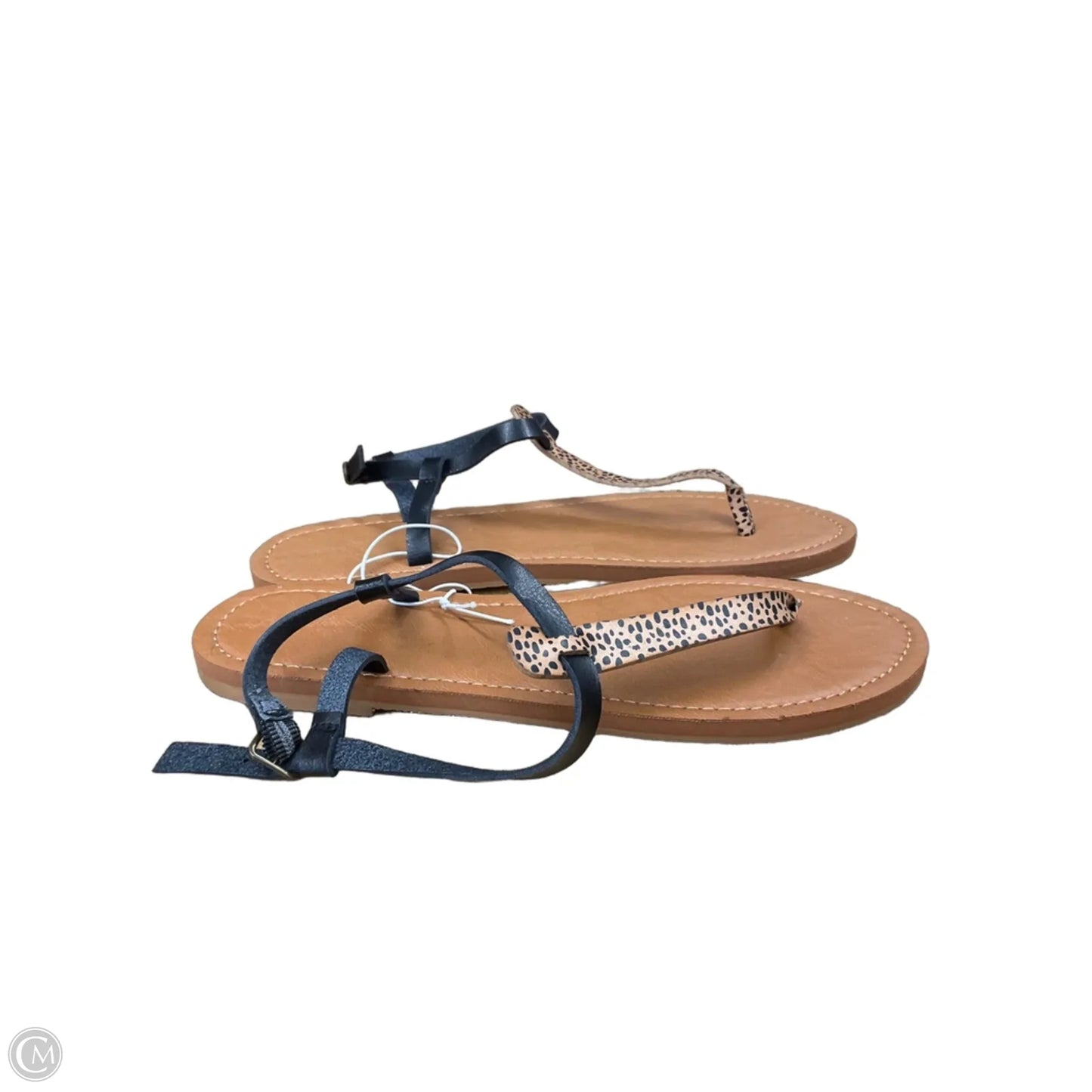 Sandals Flats By Universal Thread In Tan, Size: 10