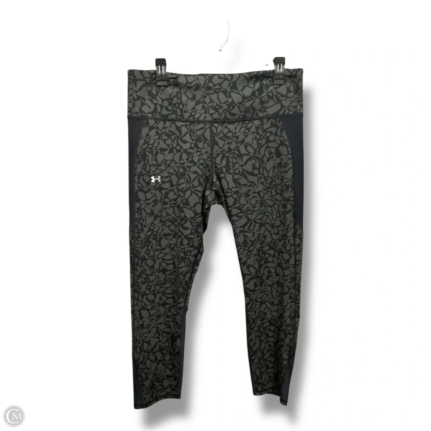 Athletic Leggings By Under Armour In Green, Size: Xl