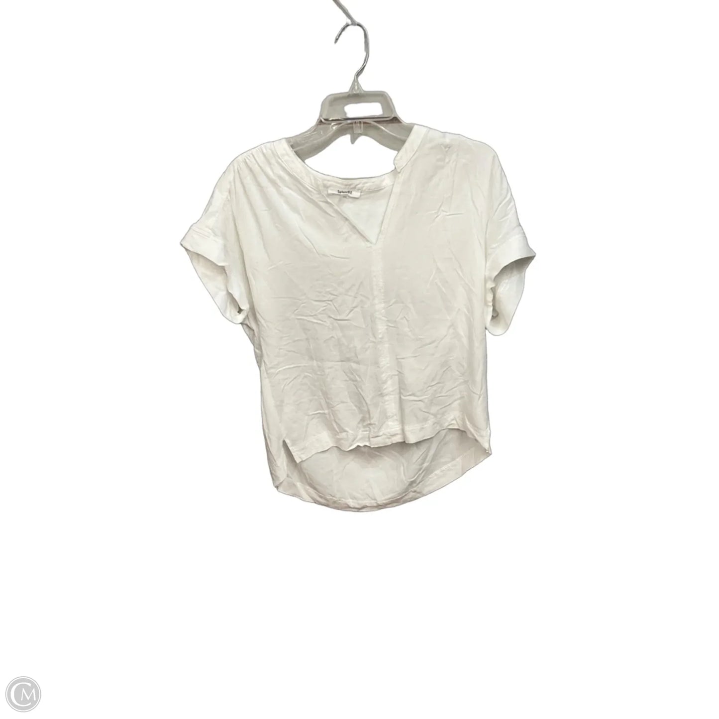 Top Sleeveless By Splendid In White, Size: M