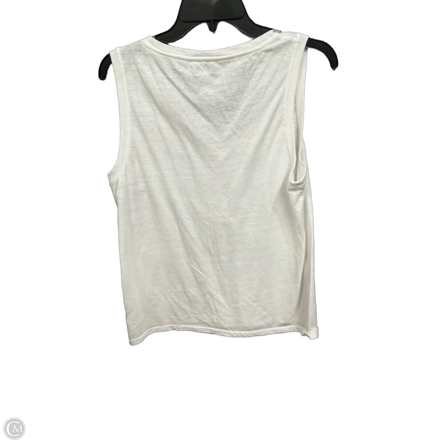 Tank Top By J. Crew In White, Size: L