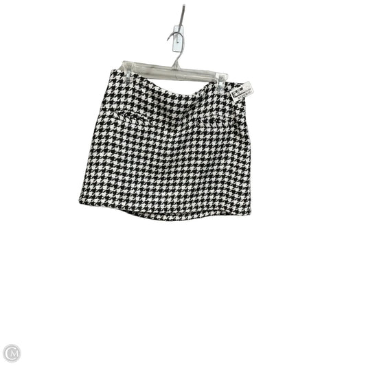 Skirt Mini & Short By A New Day In Black & White, Size: 12