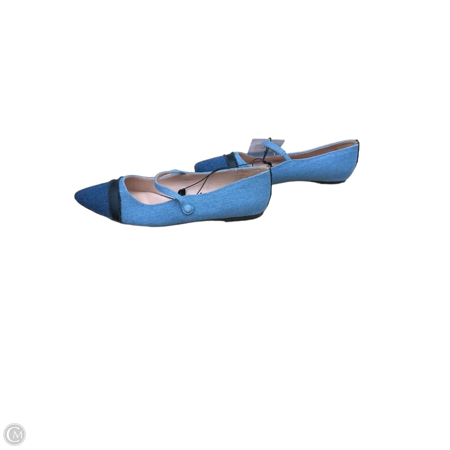 Shoes Flats By Who What Wear In Blue, Size: 8.5