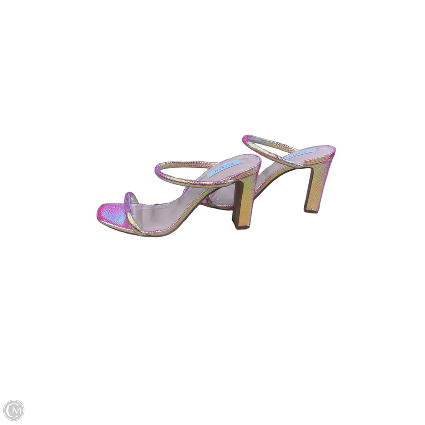 Shoes Heels Block By Cmb In Pink, Size: 9