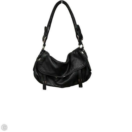 Handbag Leather By B. Makowsky, Size: Medium