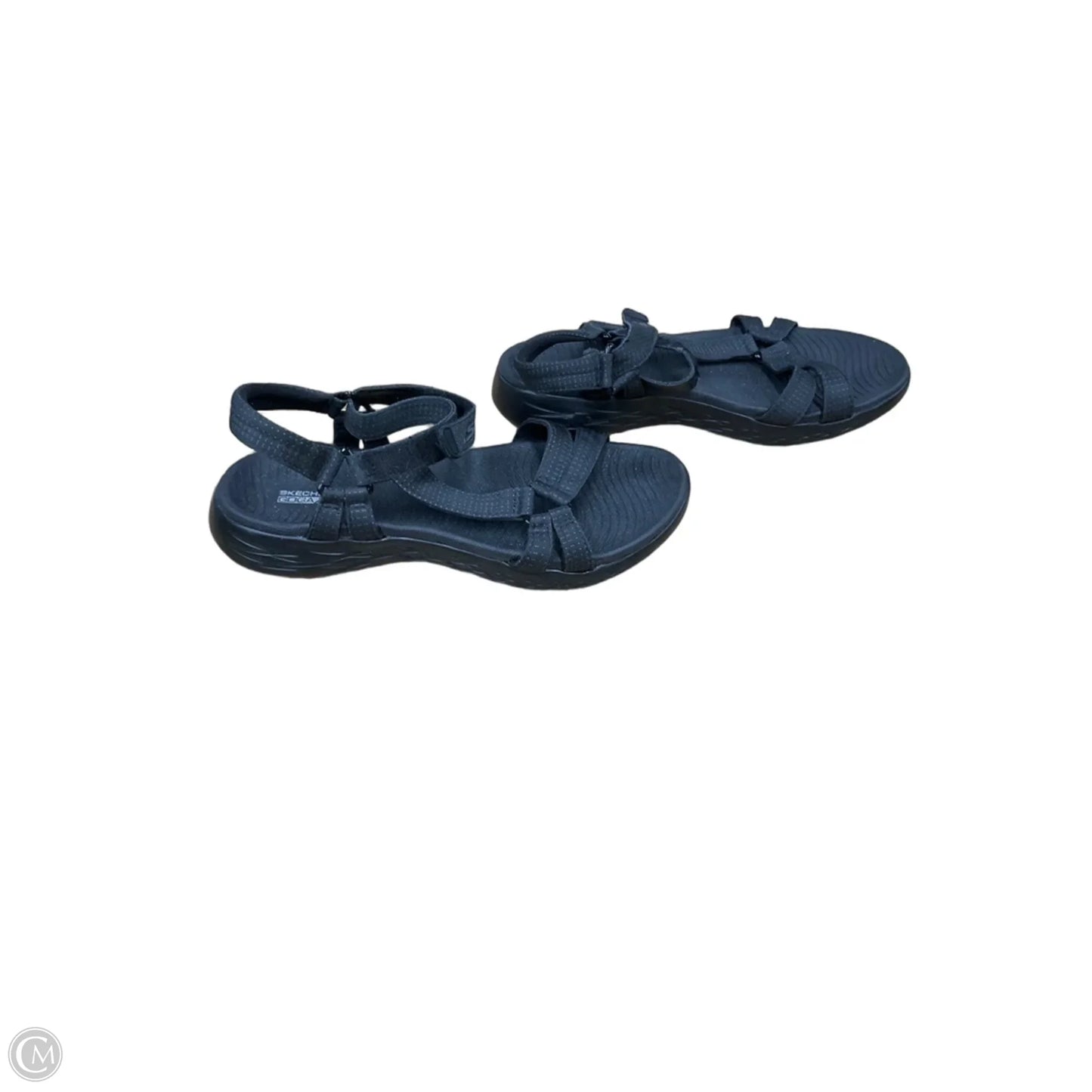 Sandals Flats By Skechers In Black, Size: 8
