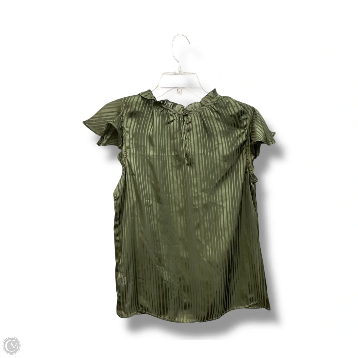 Blouse Sleeveless By Ophelia Roe In Green, Size: S