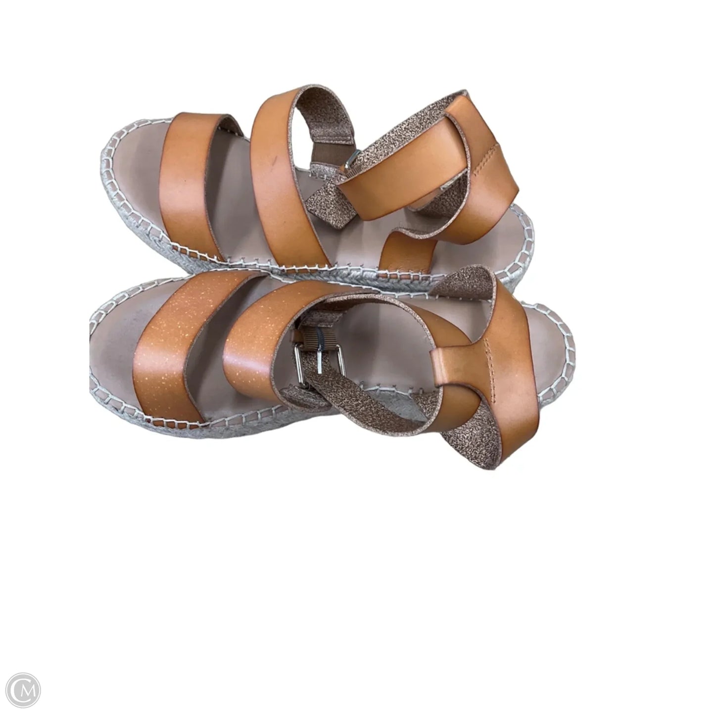 Sandals Flats By The Drop In Tan, Size: 9