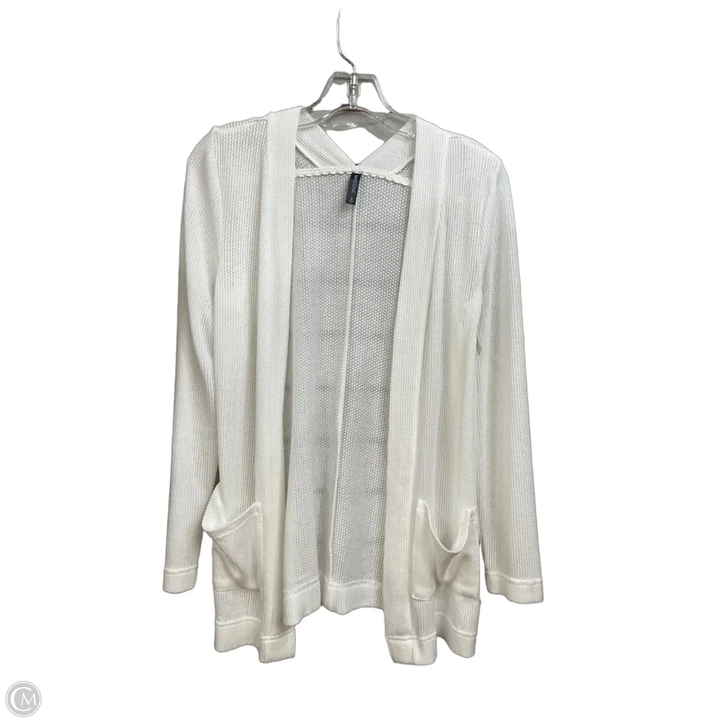 Cardigan By Massini In White, Size: S