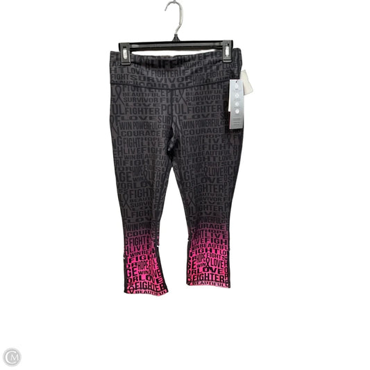 Athletic Capris By Ideology In Ombre Print, Size: M
