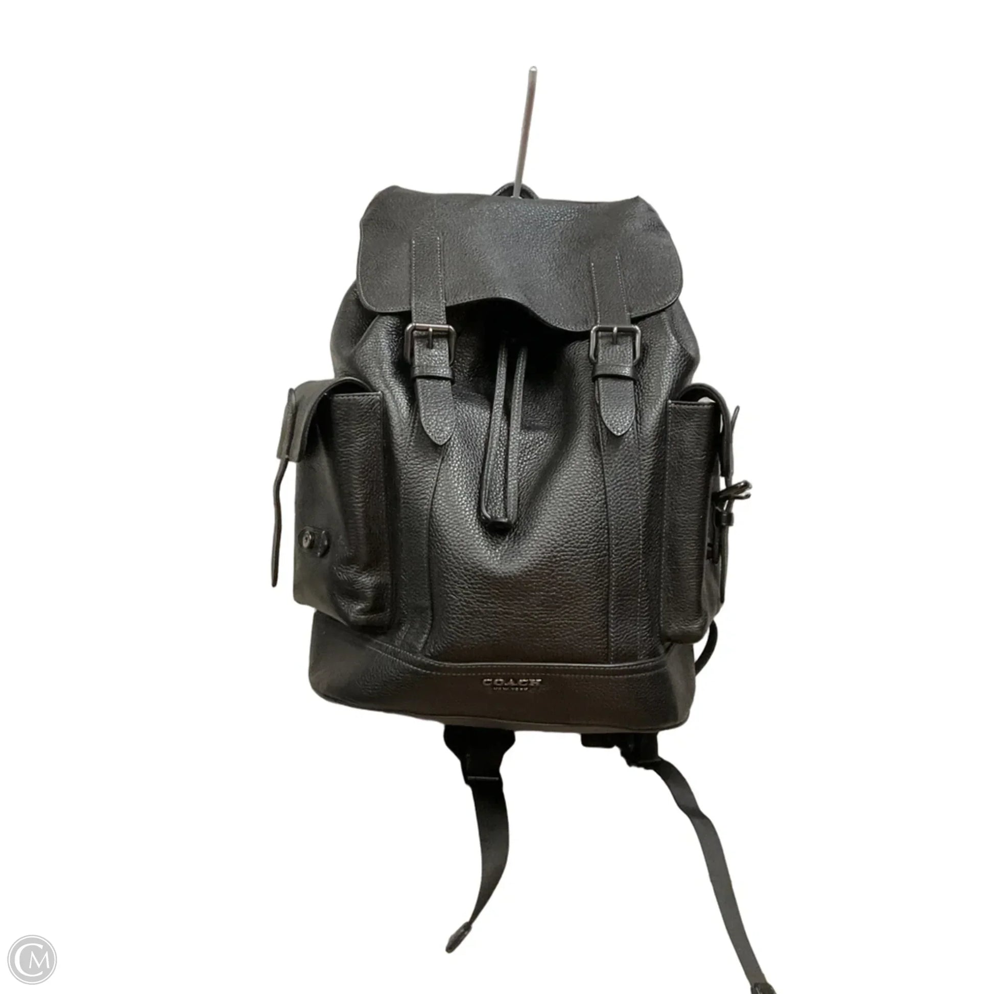 coach black large backpack Men's Racer In Its crafted in scratch Coach 5669 Large Refined Pebbled