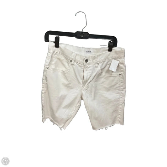 Shorts By Hudson In White, Size: 10