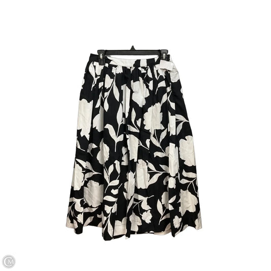 Skirt Designer By Kate Spade In Black & White, Size: 4