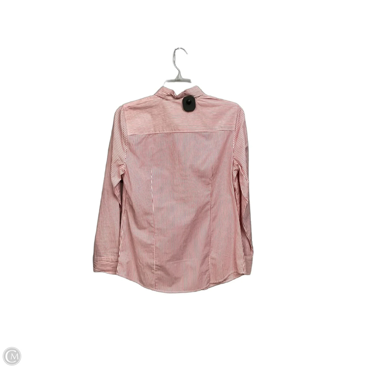 Blouse Long Sleeve By J. Crew In Striped Pattern, Size: S