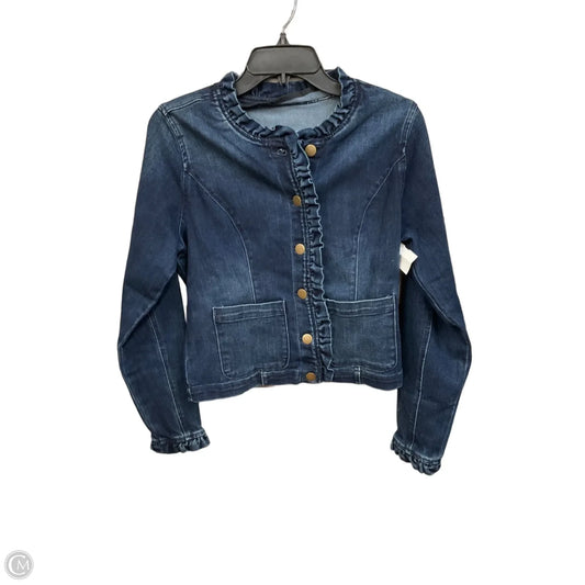 Jacket Denim By Draper James In Blue Denim, Size: S
