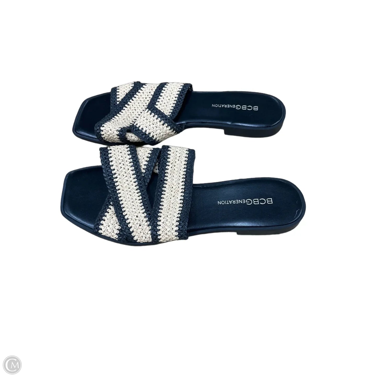 Sandals Flats By Bcbgeneration In Black, Size: 9.5