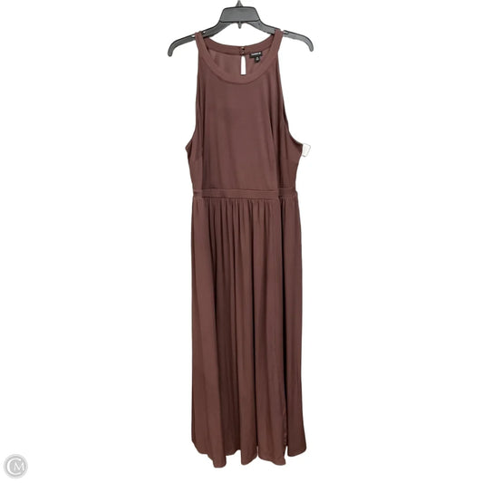 Dress Casual Maxi By Torrid In Brown, Size: 2x