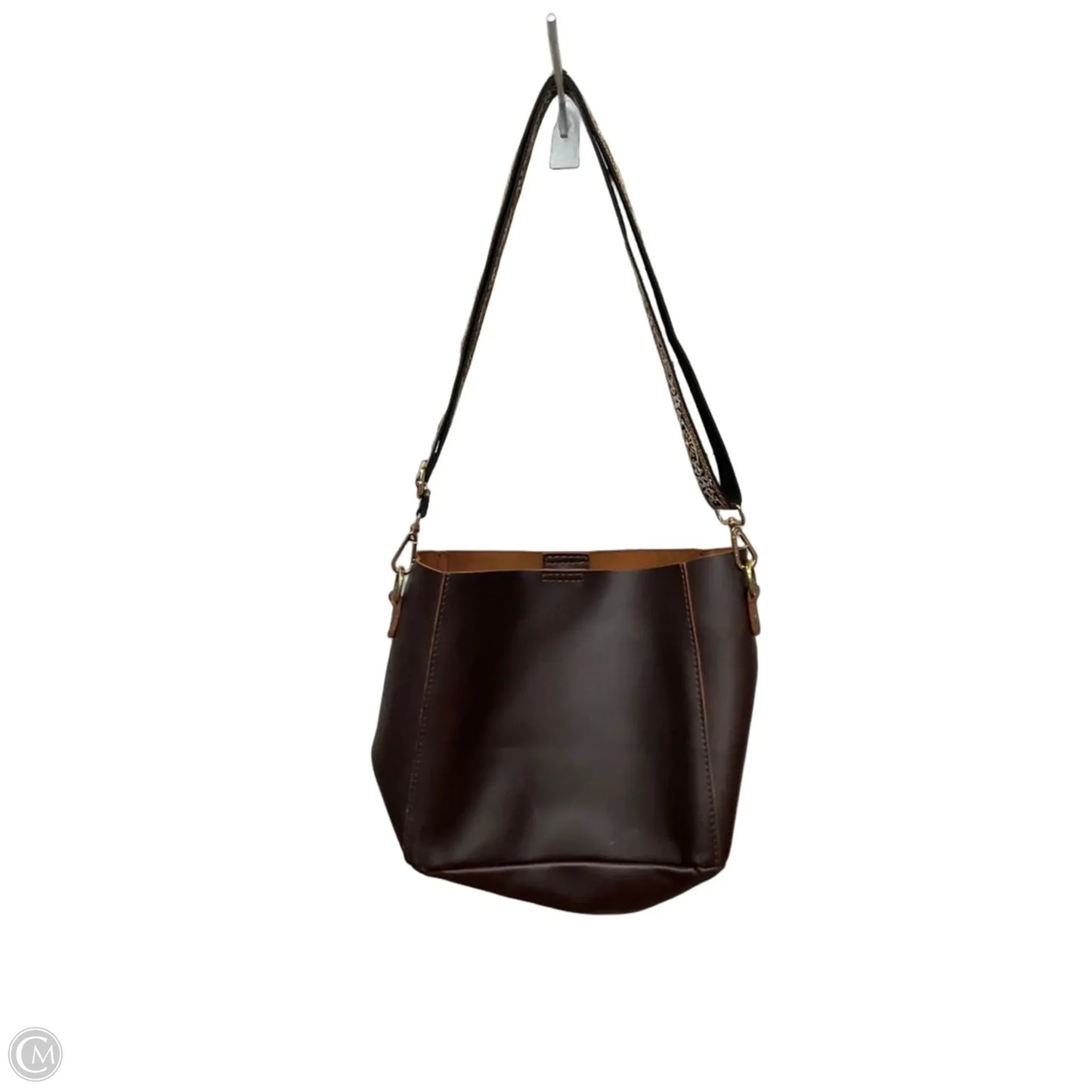 Crossbody Leather By Portland Leather, Size: Medium