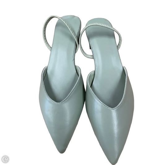 Shoes Heels Block By Clothes Mentor In Green, Size: 6